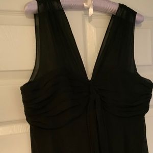 Black cocktail dress